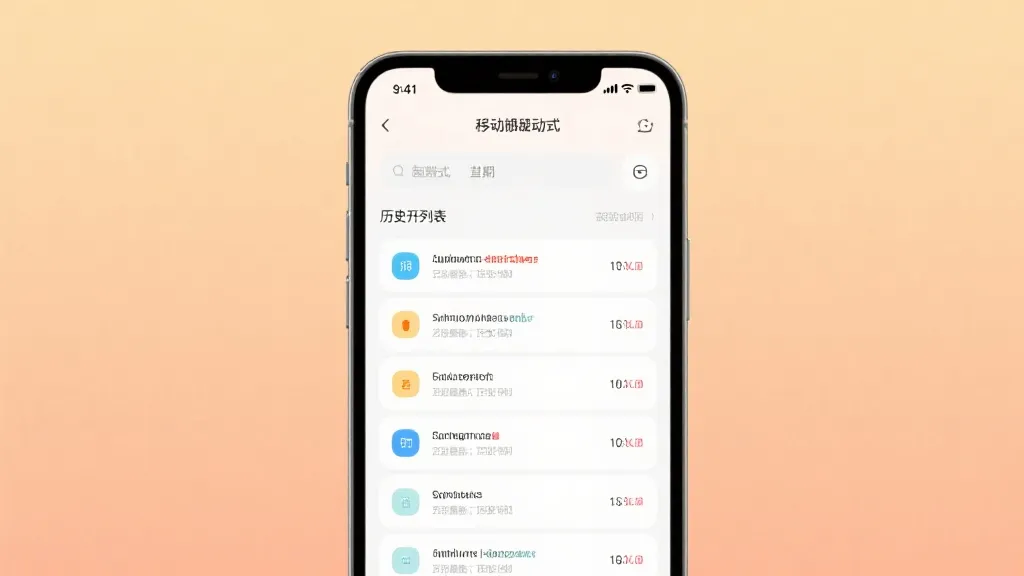 移动端开奖信息卡片与列表的响应式布局示意